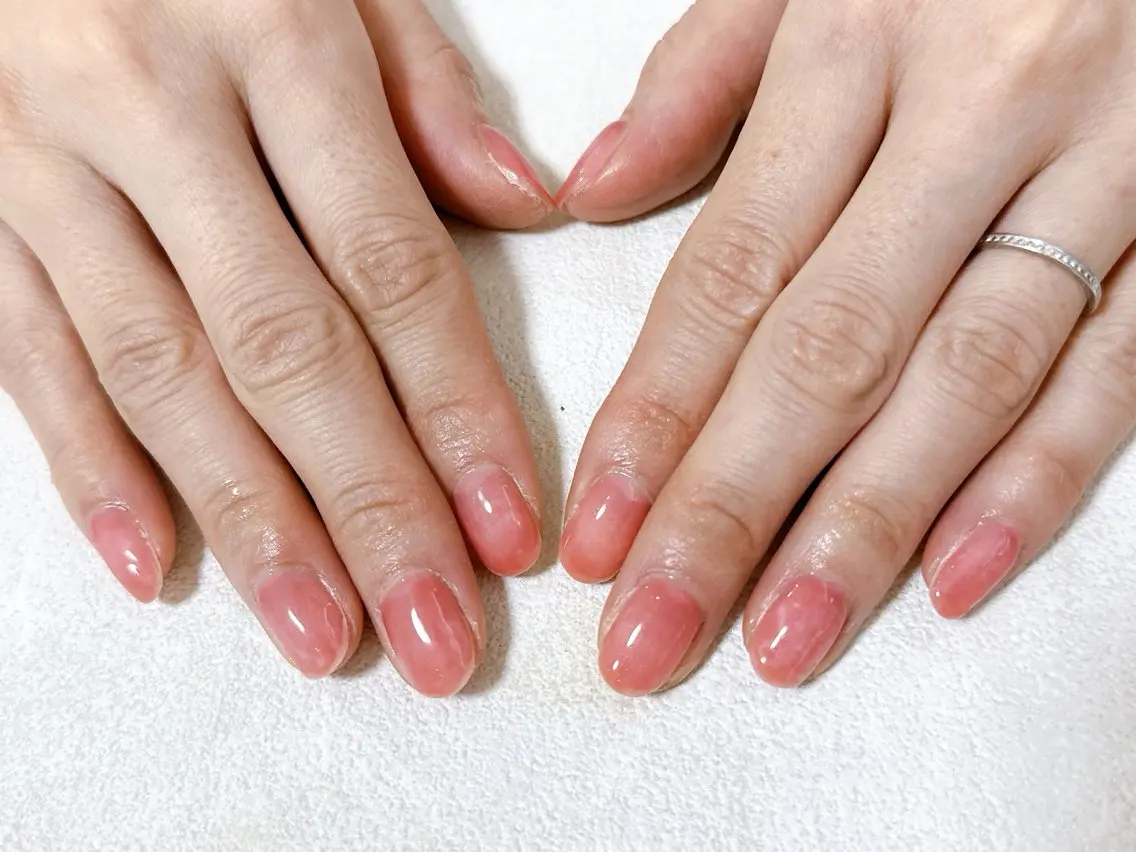 ネイル オーロラネイル フットネイル フレンチネイル ジェルネイル マグネットネイル ハンドネイル mogunail &blowのネイルデザイン