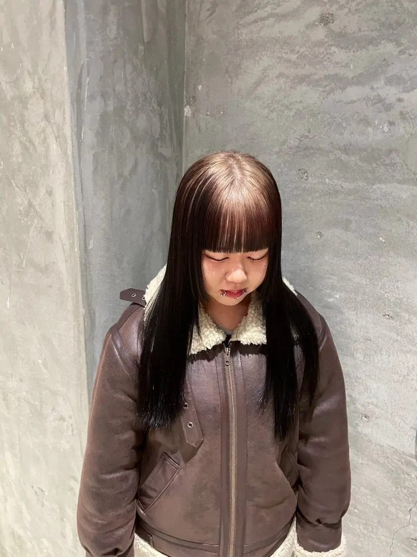 ロング カラー asada makotoのヘアスタイル