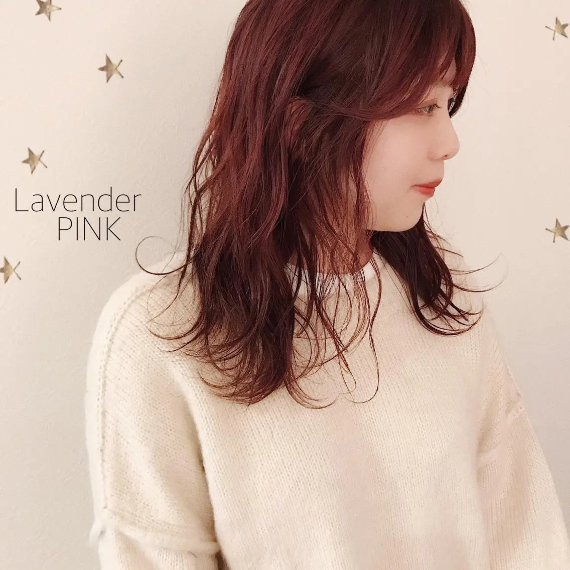 セミロング カラー カット ヘアカラー 市川 千夏のヘアスタイル