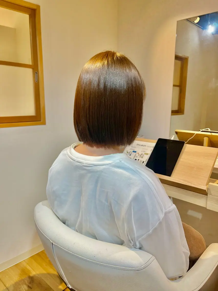カラー ブラウンカラー オリーブブラウン 卒業式のヘアスタイル カット ヘアカラー トリートメント 【マリブ伊勢崎本店】 hiroのヘアスタイル
