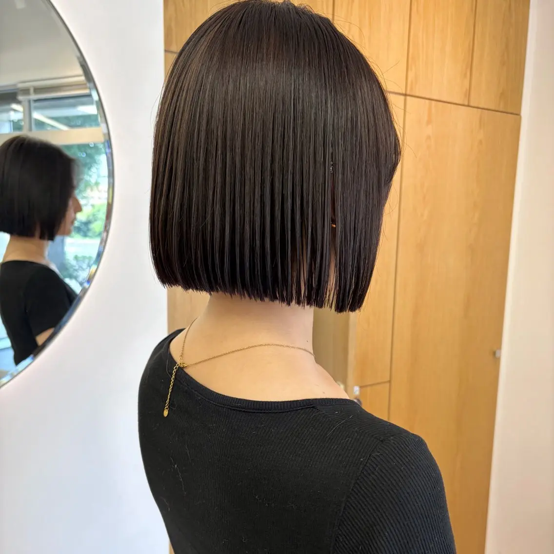 ショート カット 縮毛矯正 ボブ/透明感カラー/ 似合わせ🌿高田知那のヘアスタイル