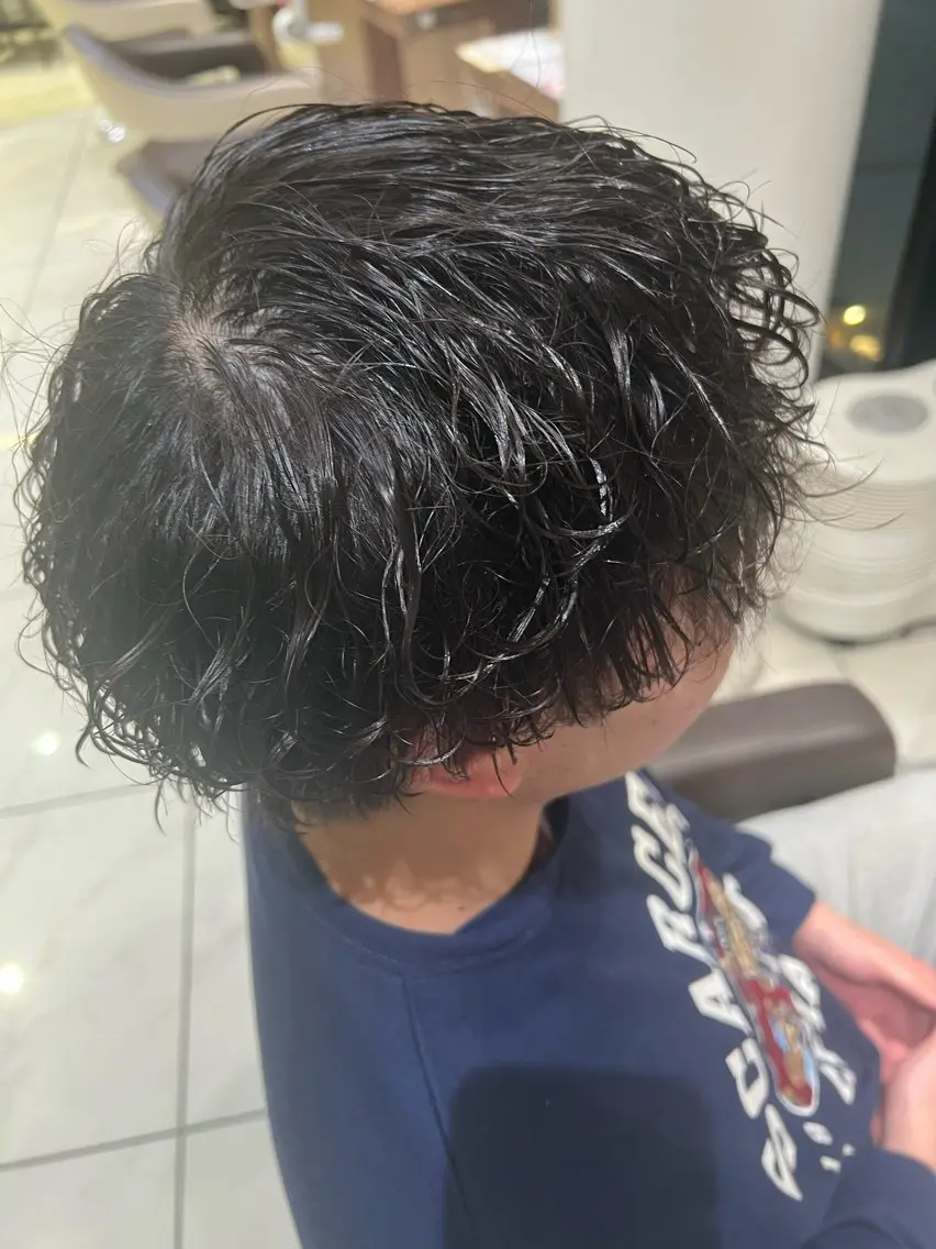 ショート カット パーマ 🖤Ash川越店🖤 井上 諒哉のヘアスタイル