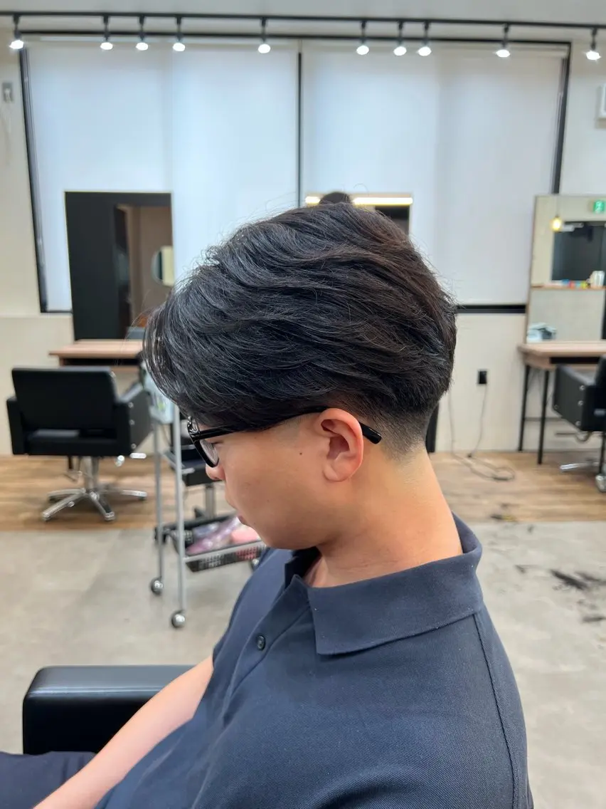 パーマ メンズ メンズパーマ ニュアンスパーマ メンズ特化🪽 川島豪瑠のヘアスタイル