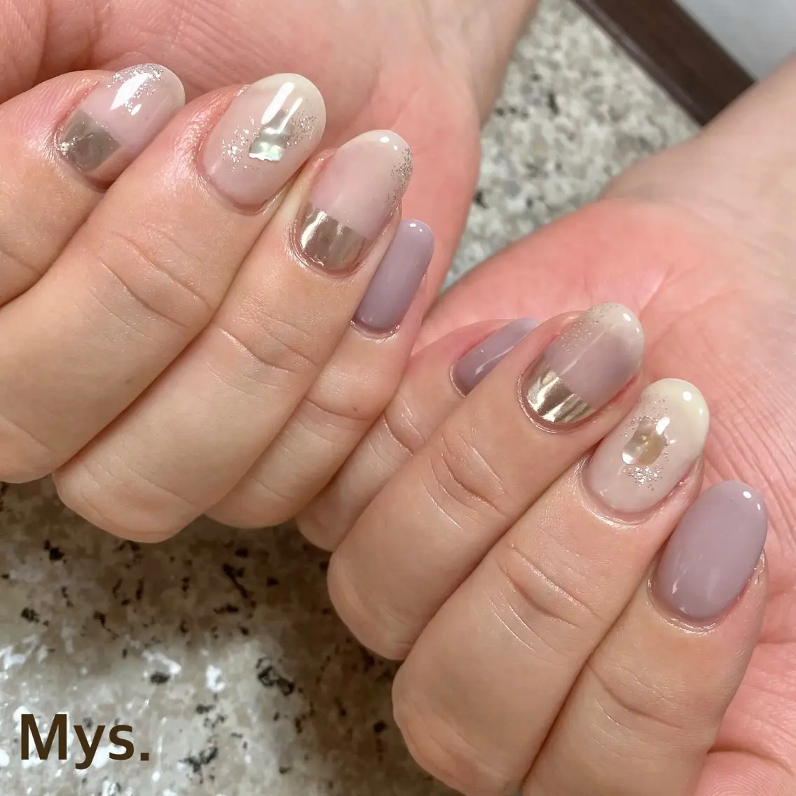 ネイル ハンドネイル Mys. 三上紗紀のネイルデザイン