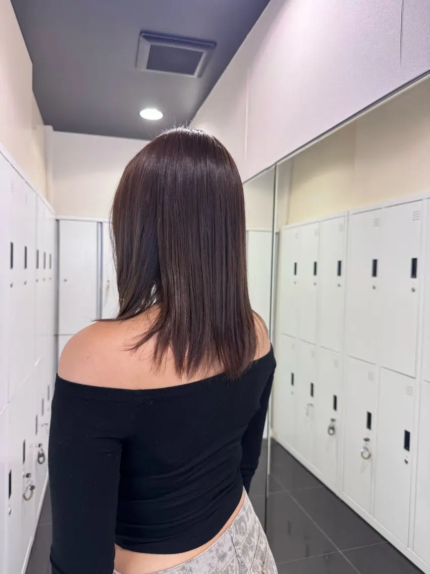 カラー ダブルカラーベージュ カラー/tuburaのヘアスタイル