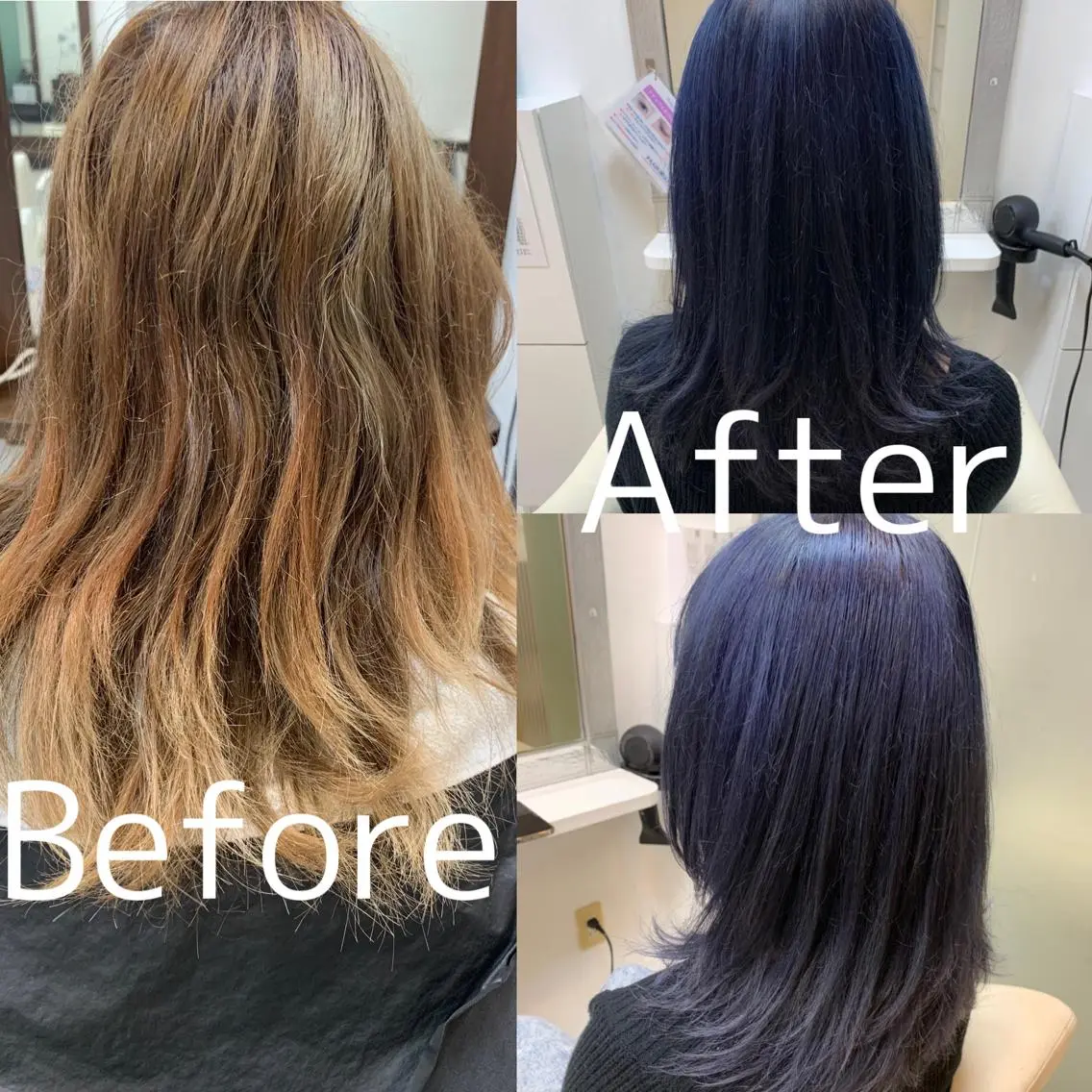 ミディアム カラー 柳川 玲也のヘアスタイル