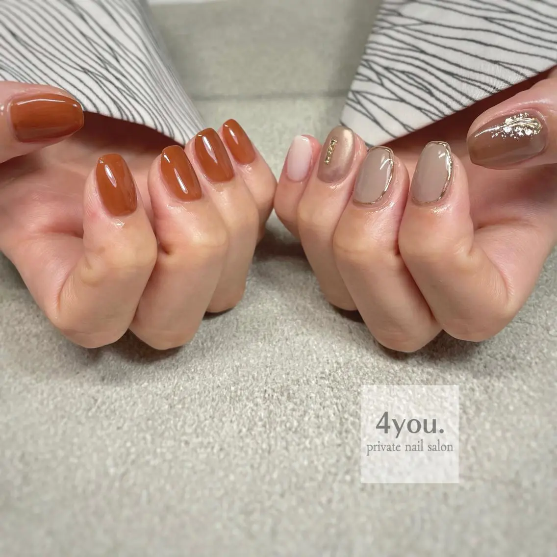 ネイル nail salon ４ｙｏｕ．のネイルデザイン