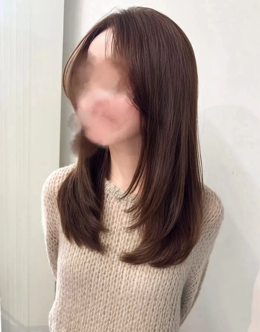 ロング 柏の葉キャンパス 篠崎穂乃佳のヘアスタイル