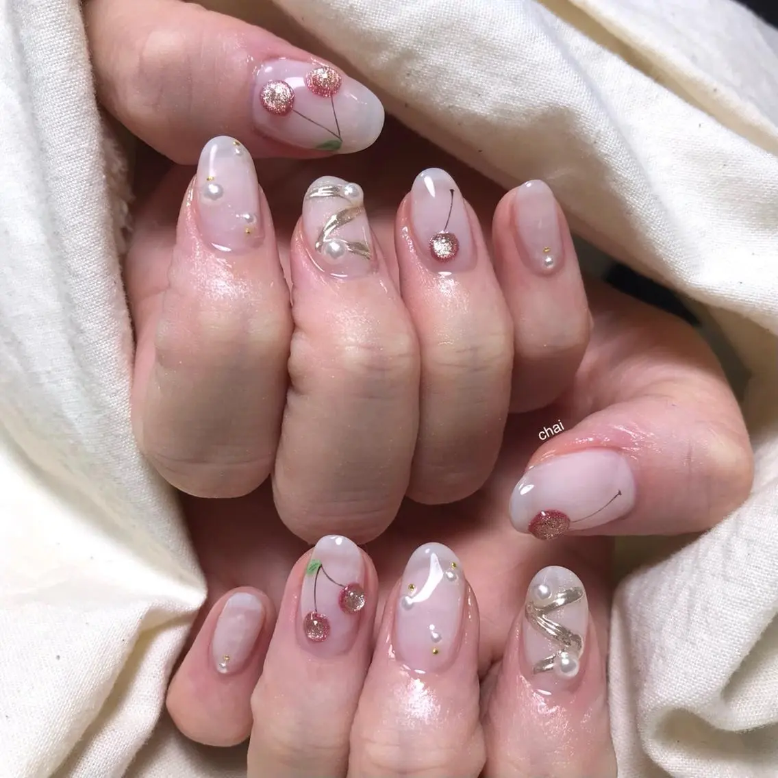 ネイル ハンドネイル chai nail _ai📍鶴橋/桃谷のネイルデザイン