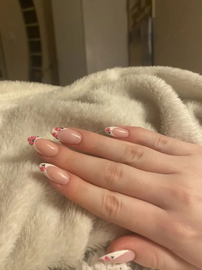 ネイル 韓国ネイル 持ち込み ニュアンスネイル ネイルチップ 冬ネイル RINN ANA.CHUOのネイルデザイン