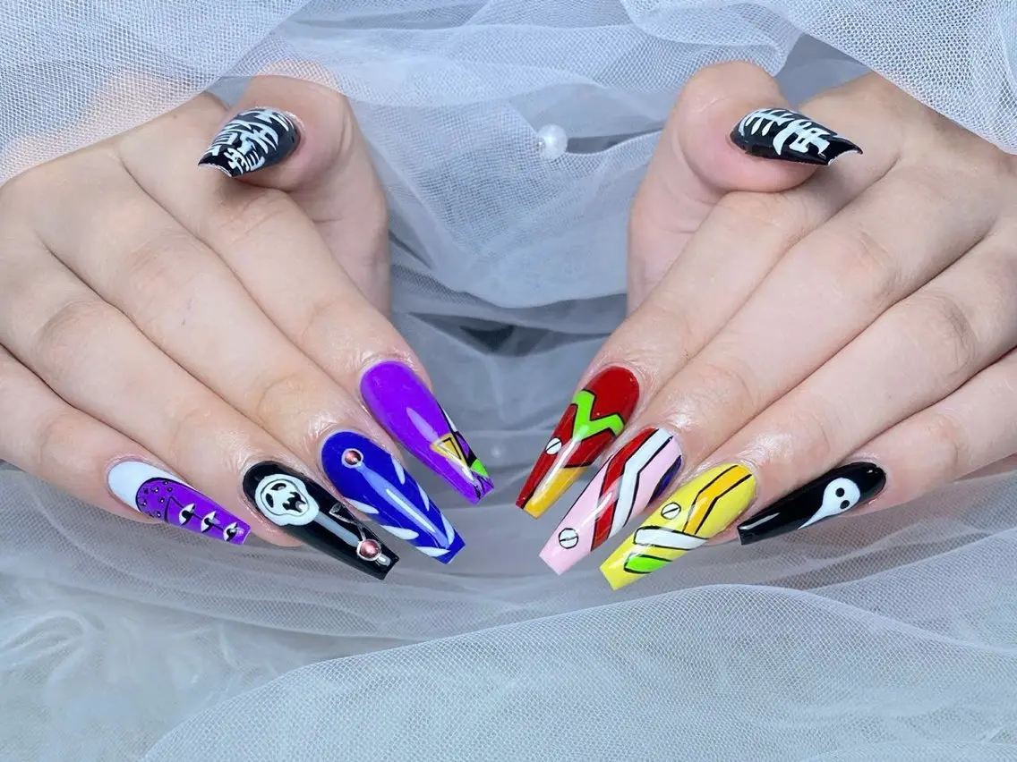ネイル 長さ出し ジェルネイル 韓国ネイル マグネットネイル 持ち込み ハンドネイル SHE NAILのネイルデザイン