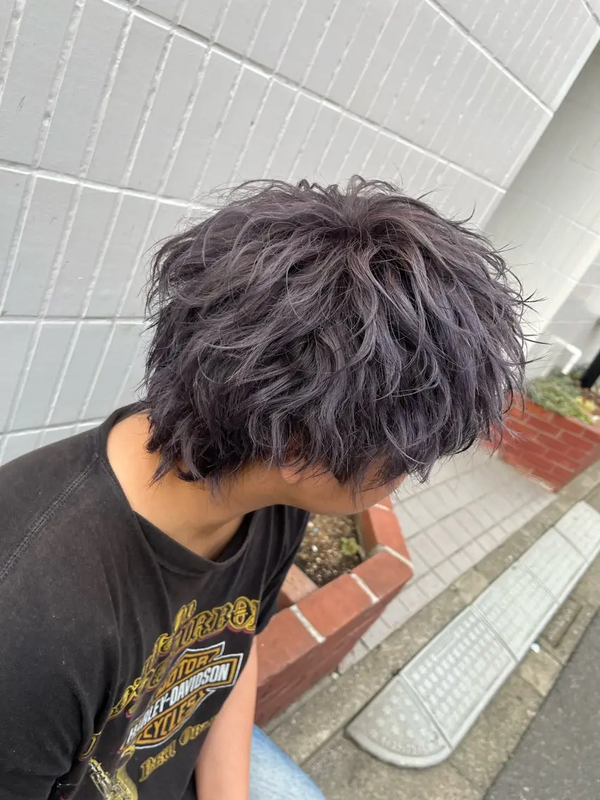 カラー メンズ カット ヘアカラー メンズ特化/パーマ/ 髪質改善　高野奨馬のヘアスタイル