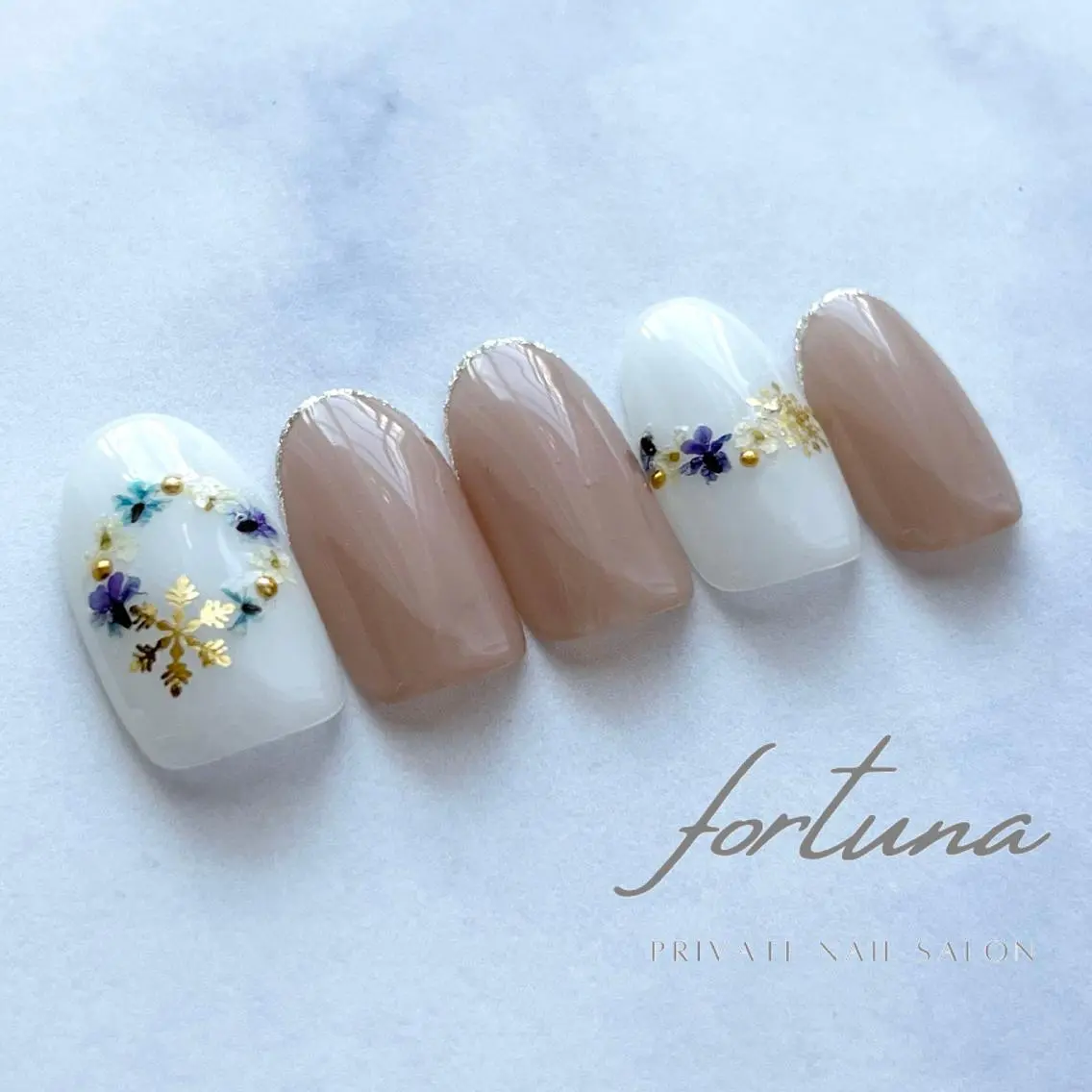 ネイル ハンドネイル fortuna 武藤裕美のネイルデザイン