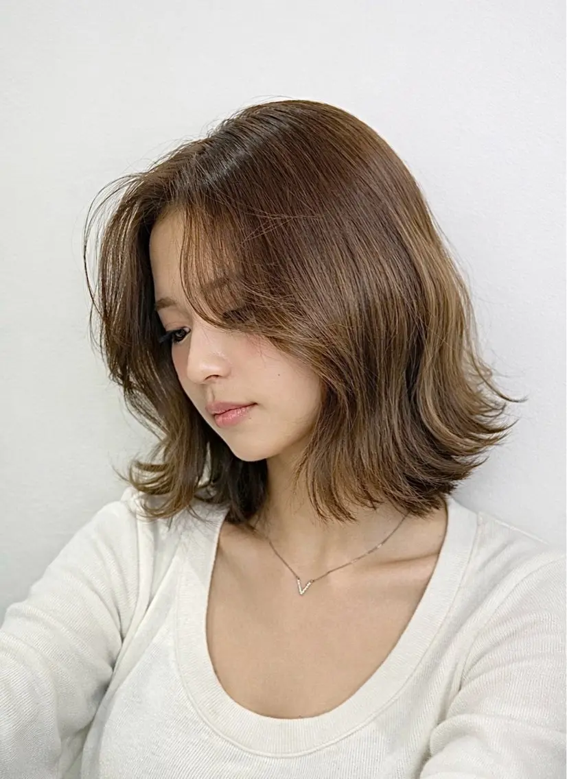ミディアム Maezawa Ryuのヘアスタイル