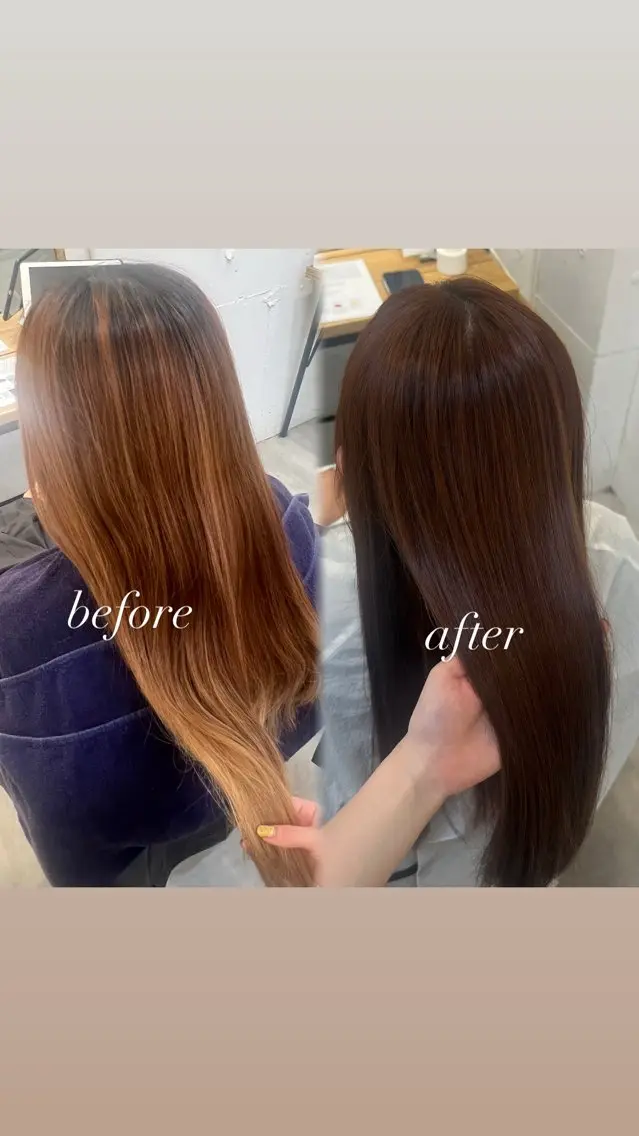 カラー 𓂃🎀𓈒𓏸愛心 /カラーモデル募集中のヘアスタイル