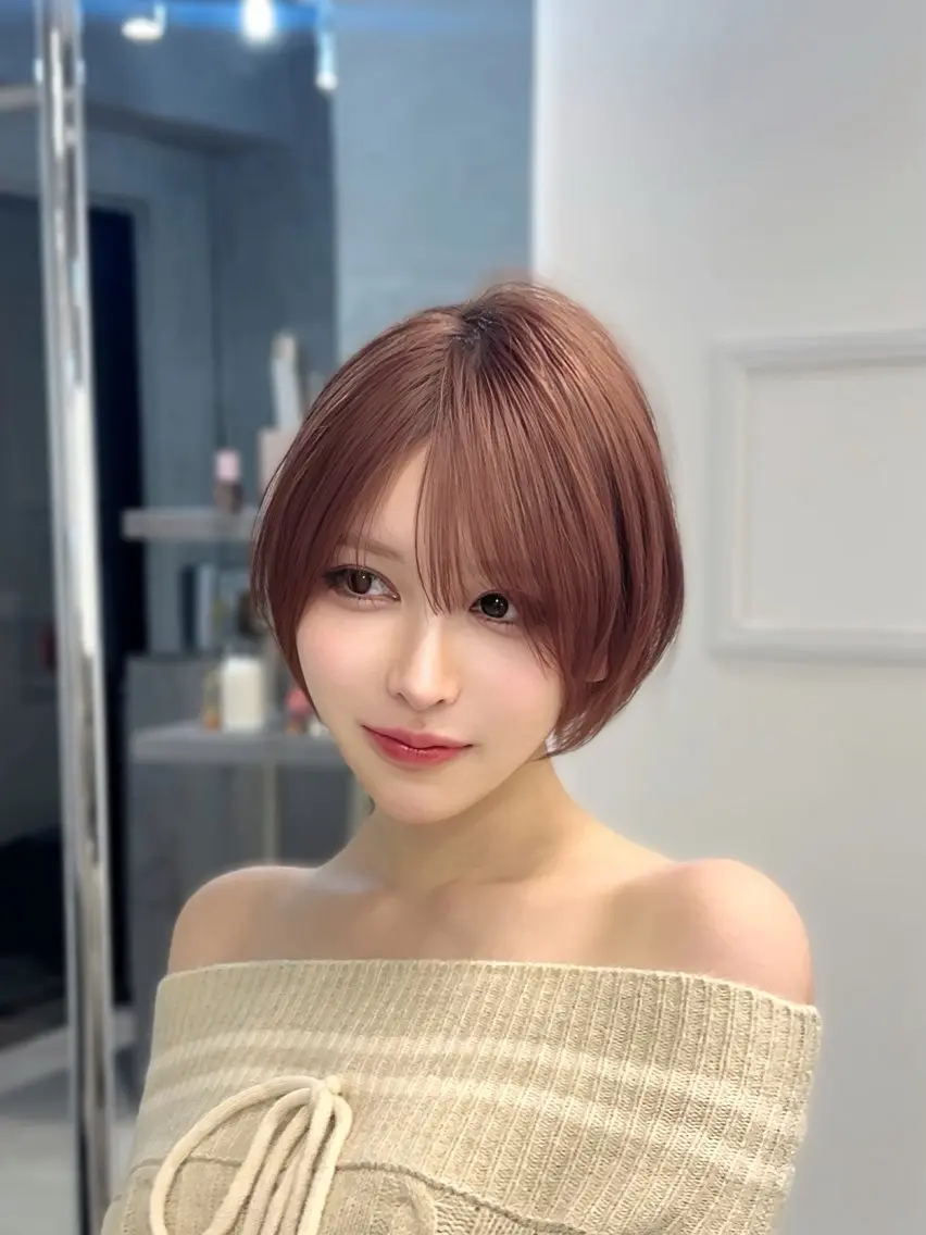 ショート ゆうさ ❥ ボブ ショート 髪質改善のヘアスタイル