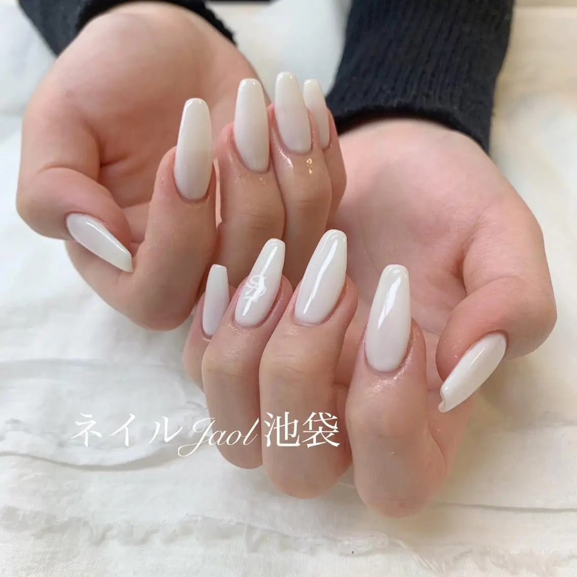 セミロング ネイルJaol 池袋のネイルデザイン