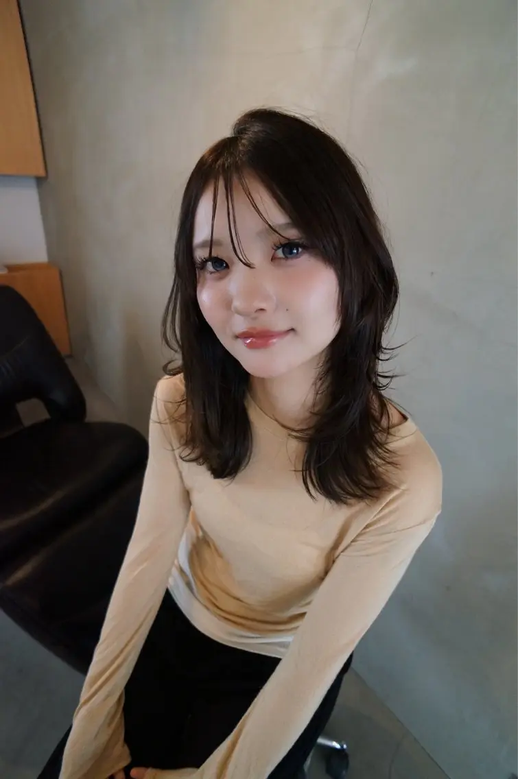 【人気NO.1🔥】似合わせレイヤーカット×透明感カラーの写真