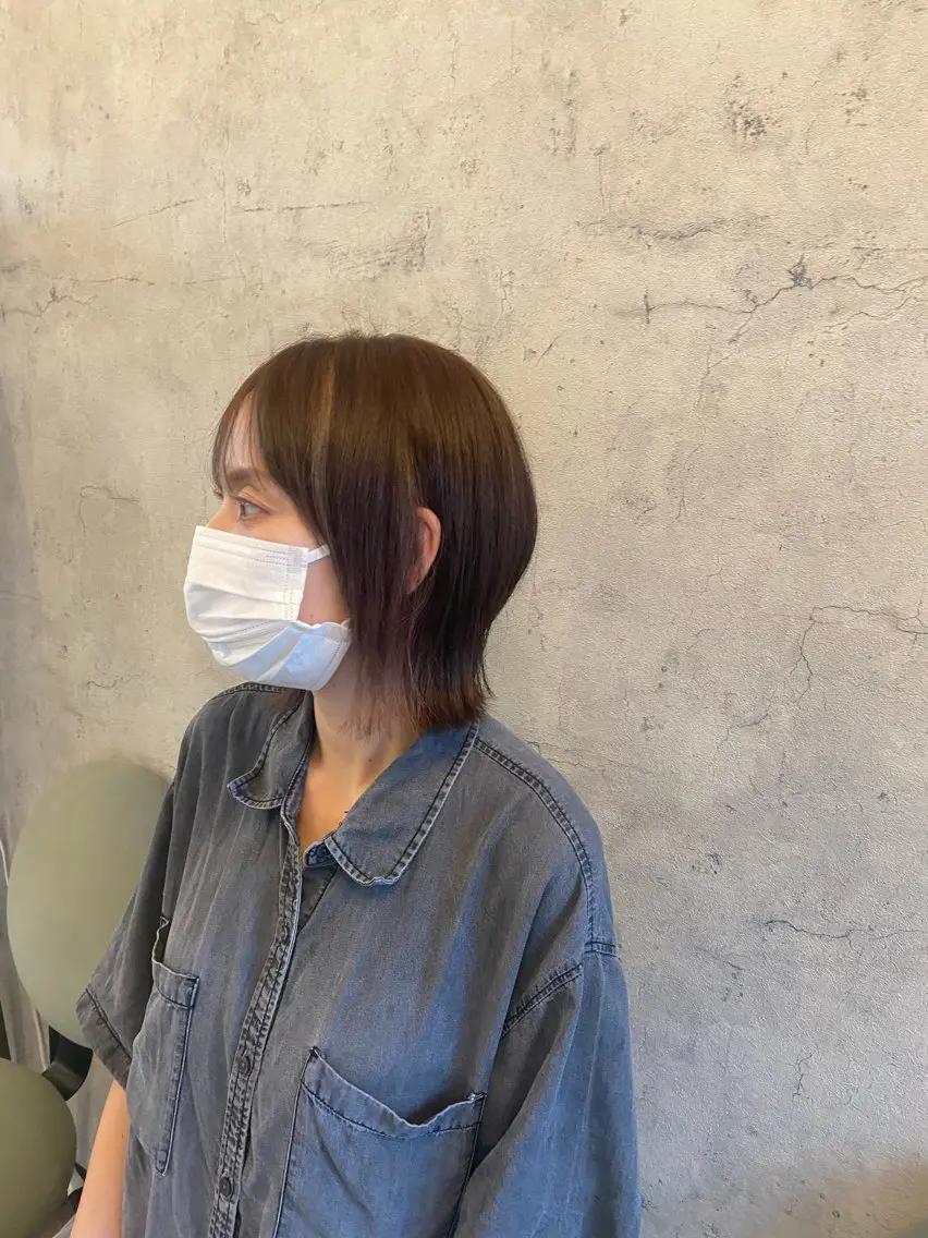 ショート ショートボブ ボブ ショートヘア ひばりヶ丘美容室 カット石井里佳のヘアスタイル