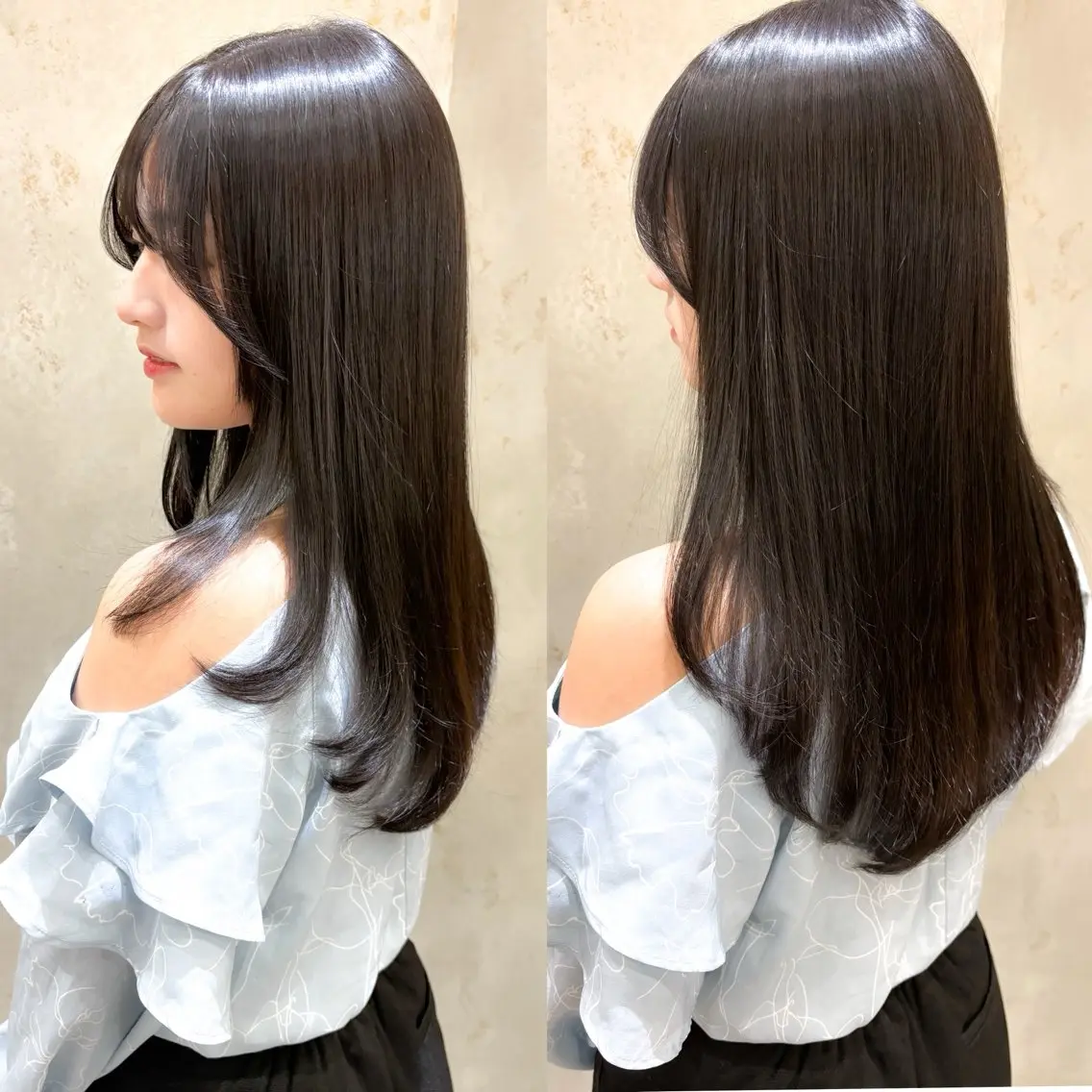 【✨新規限定✨】カット＋縮毛矯正＋1stepトリートメント⭐️ ¥15,800 縮毛矯正/絹髪/レイヤー/髪質改善/ボブの写真