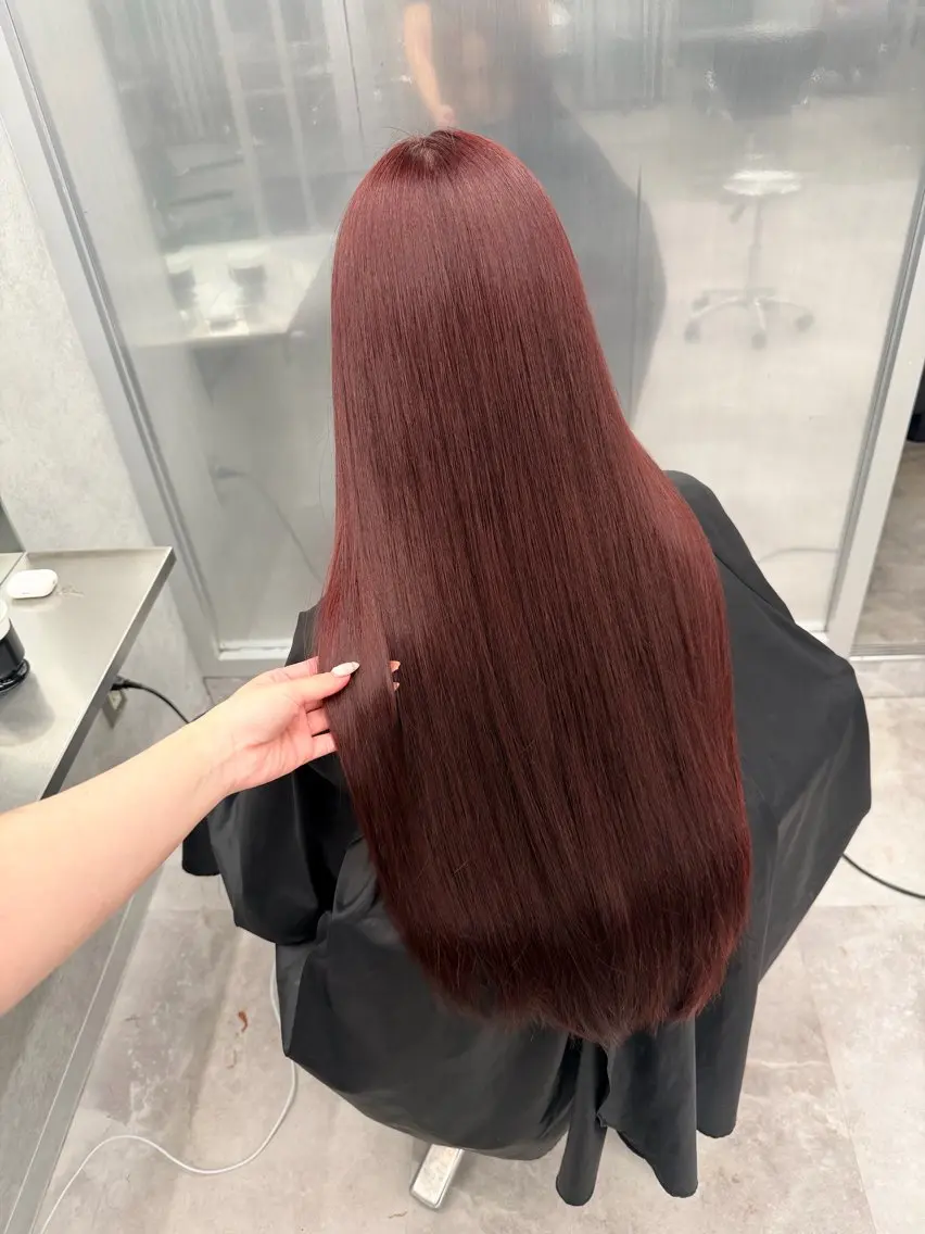 カラー ヘアカラー ハイトーン/渋谷 /Narukaのヘアスタイル