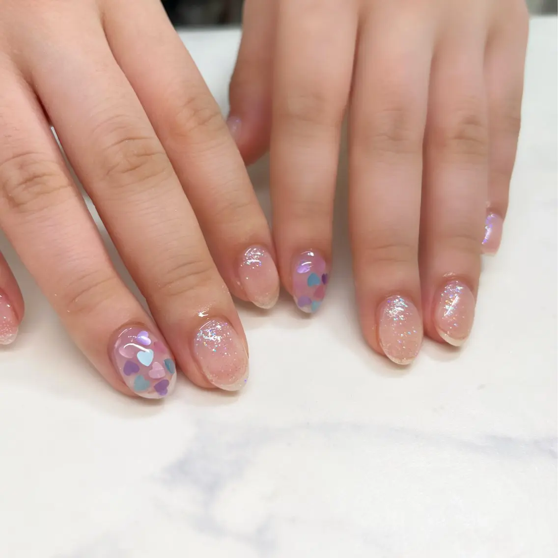 ネイル シンプルネイル ハンドネイル Knail . iのネイルデザイン