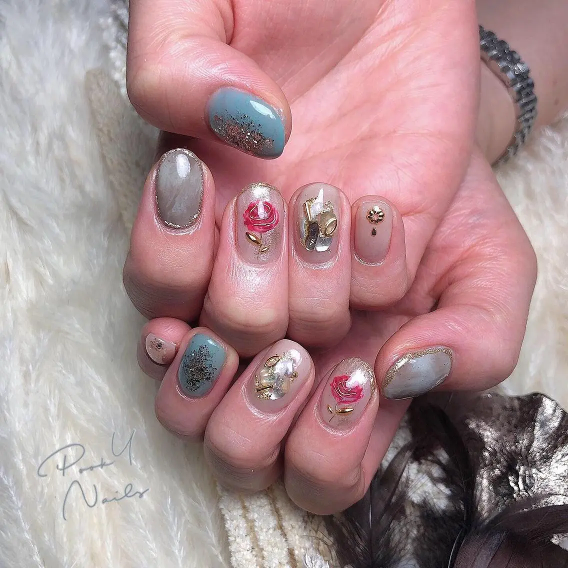 ネイル ハンドネイル Pooky nailsのネイルデザイン