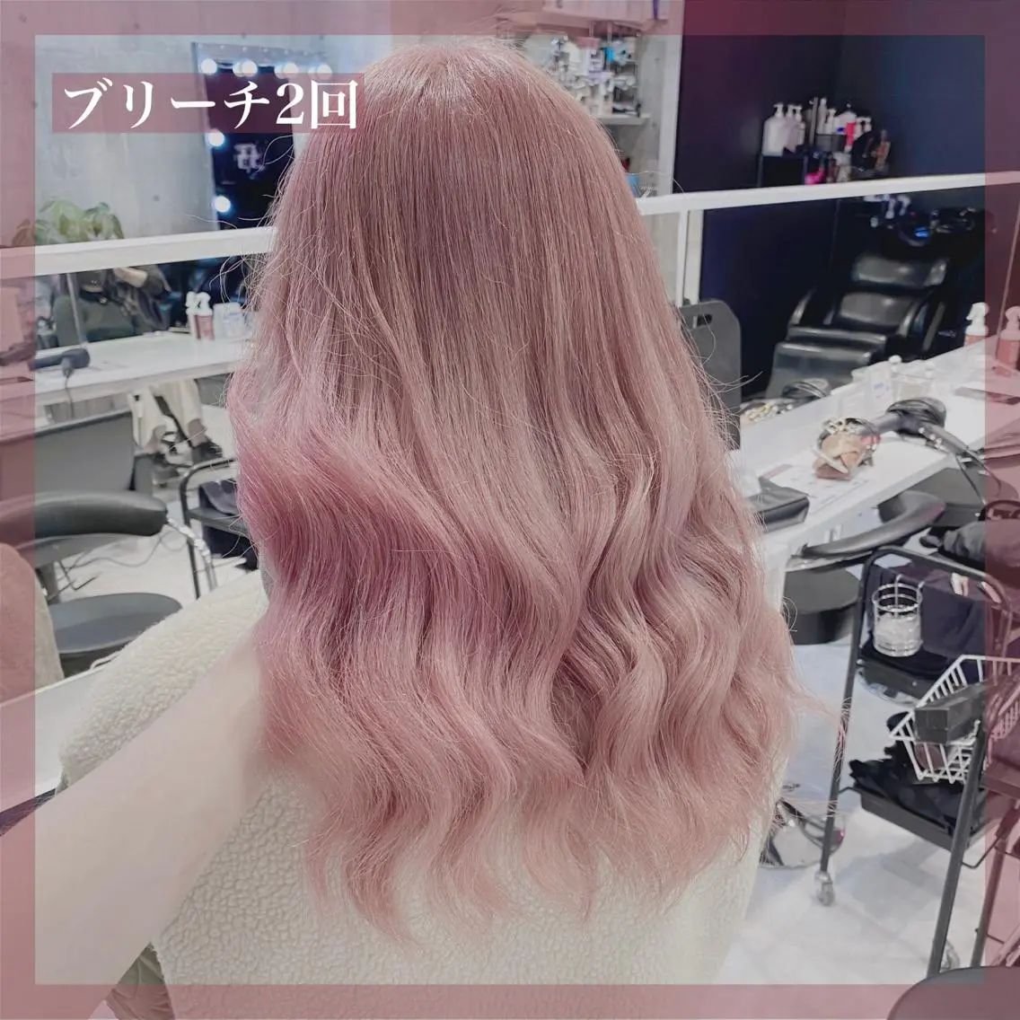 ロング カラー ヘアアレンジ メンズ キッズ マツエク・マツパ ブリーチの髪様 MASATOのヘアスタイル