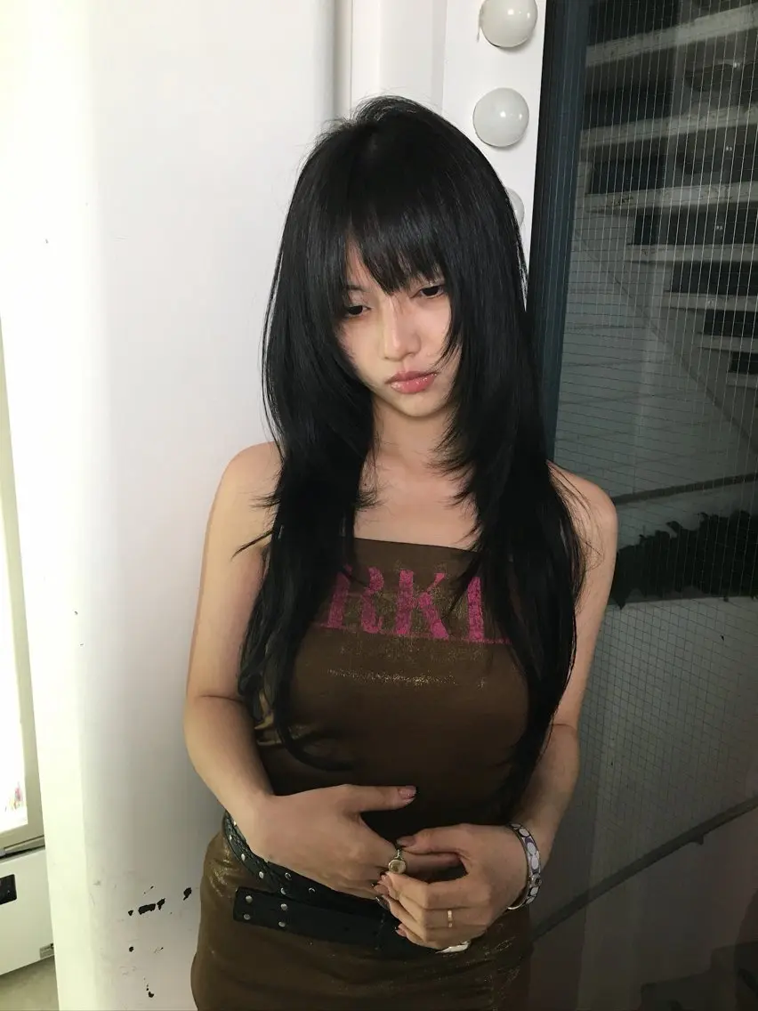 ロング カット トリートメント Hanaka🪷 ニュアンス×レイヤーのヘアスタイル