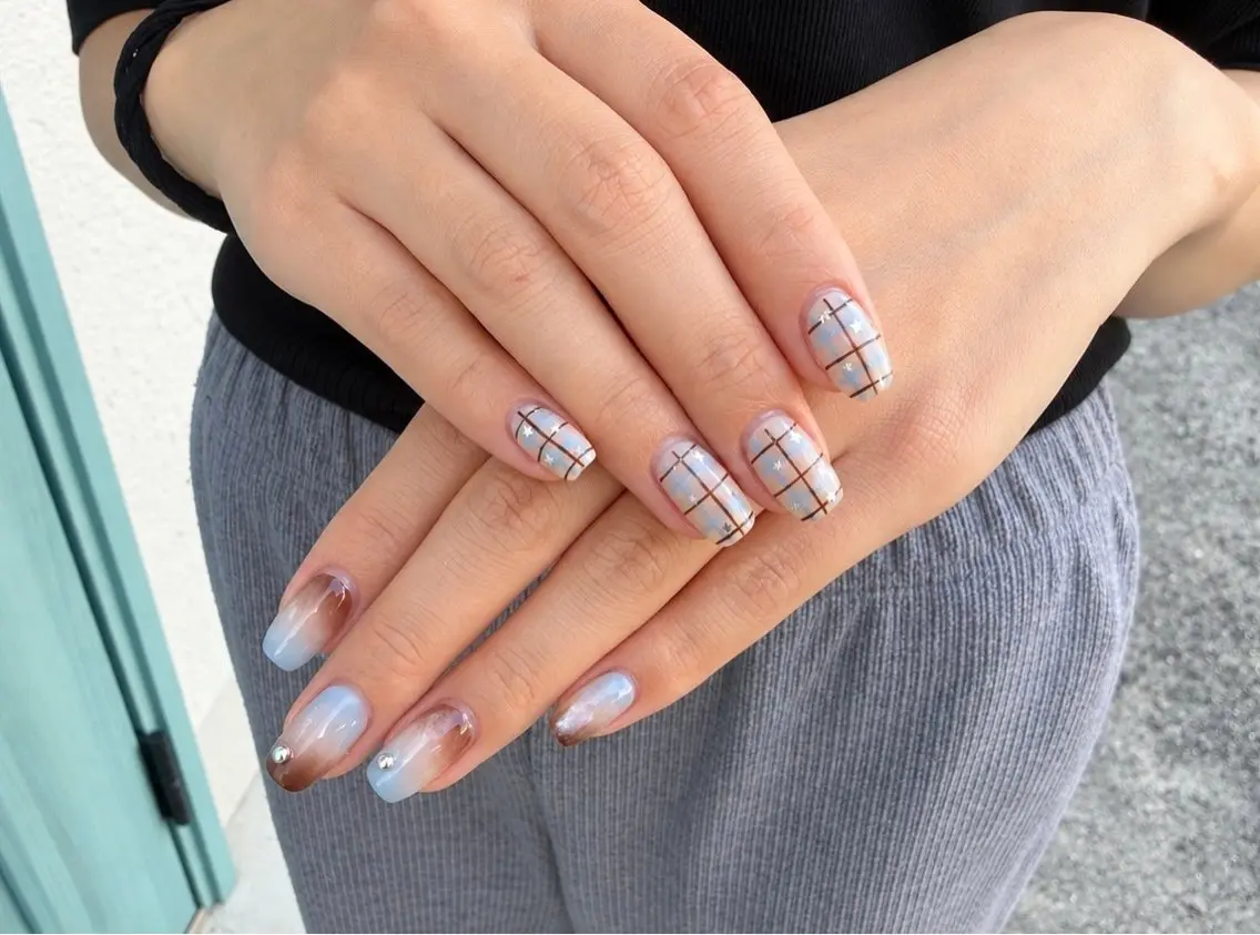 ネイル 持ち込み 冬ネイル Patico ayakaのネイルデザイン