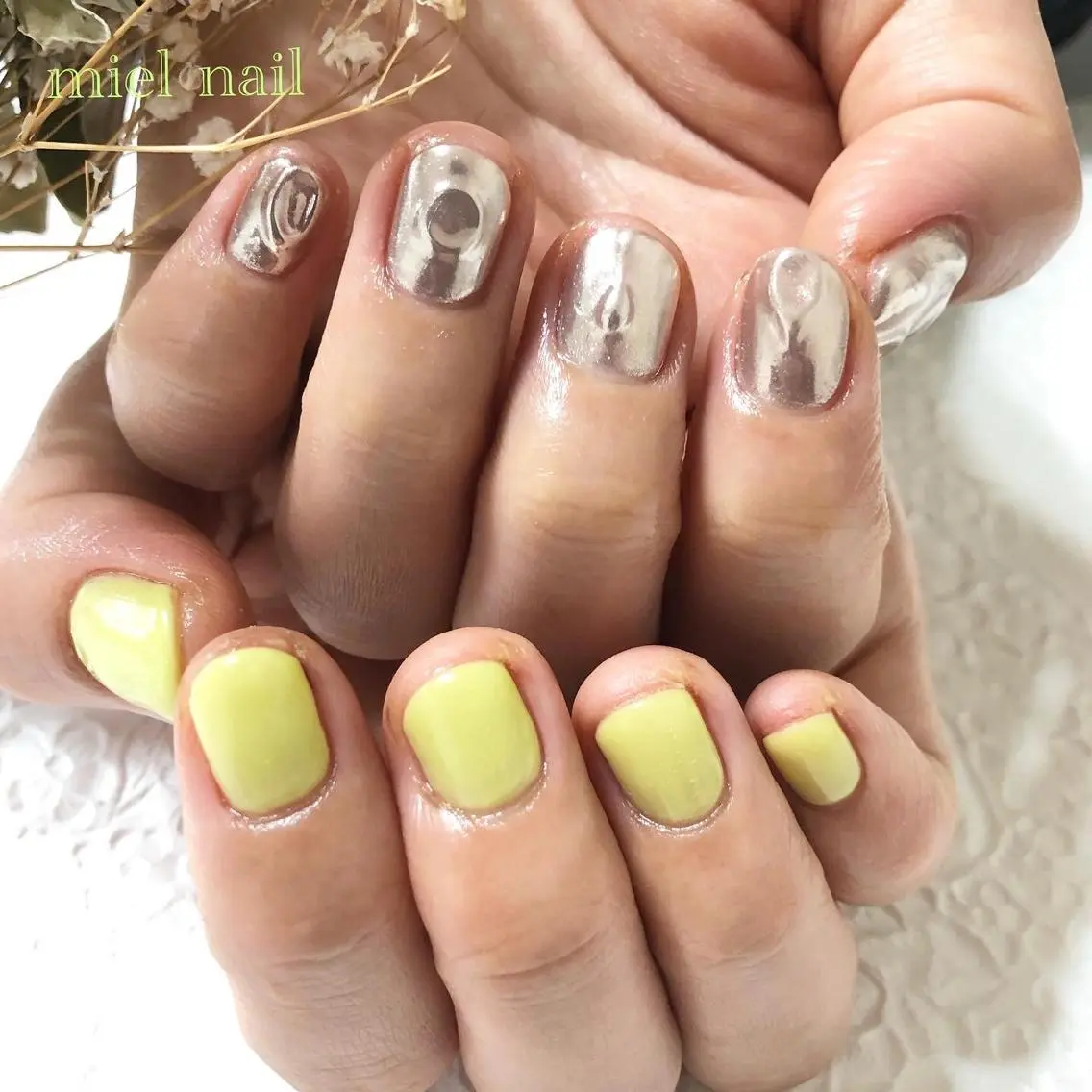 ネイル ハンドネイル miel nailのネイルデザイン