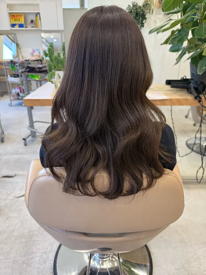 ロング カラー カット ヘアカラー 💛🤍U too e’s /店長🧸のヘアスタイル