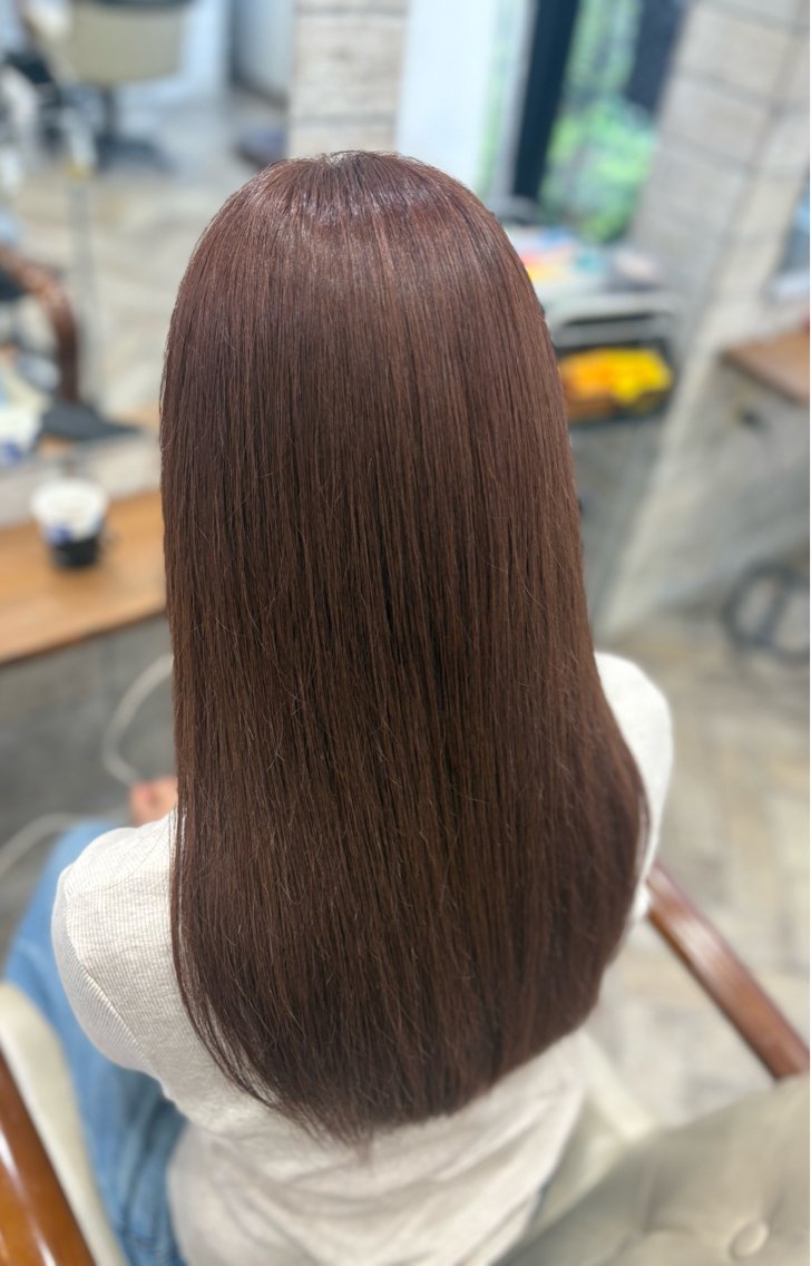 ロング カラー ヘアカラー 大阪梅田/ CHISAKI🎀のヘアスタイル