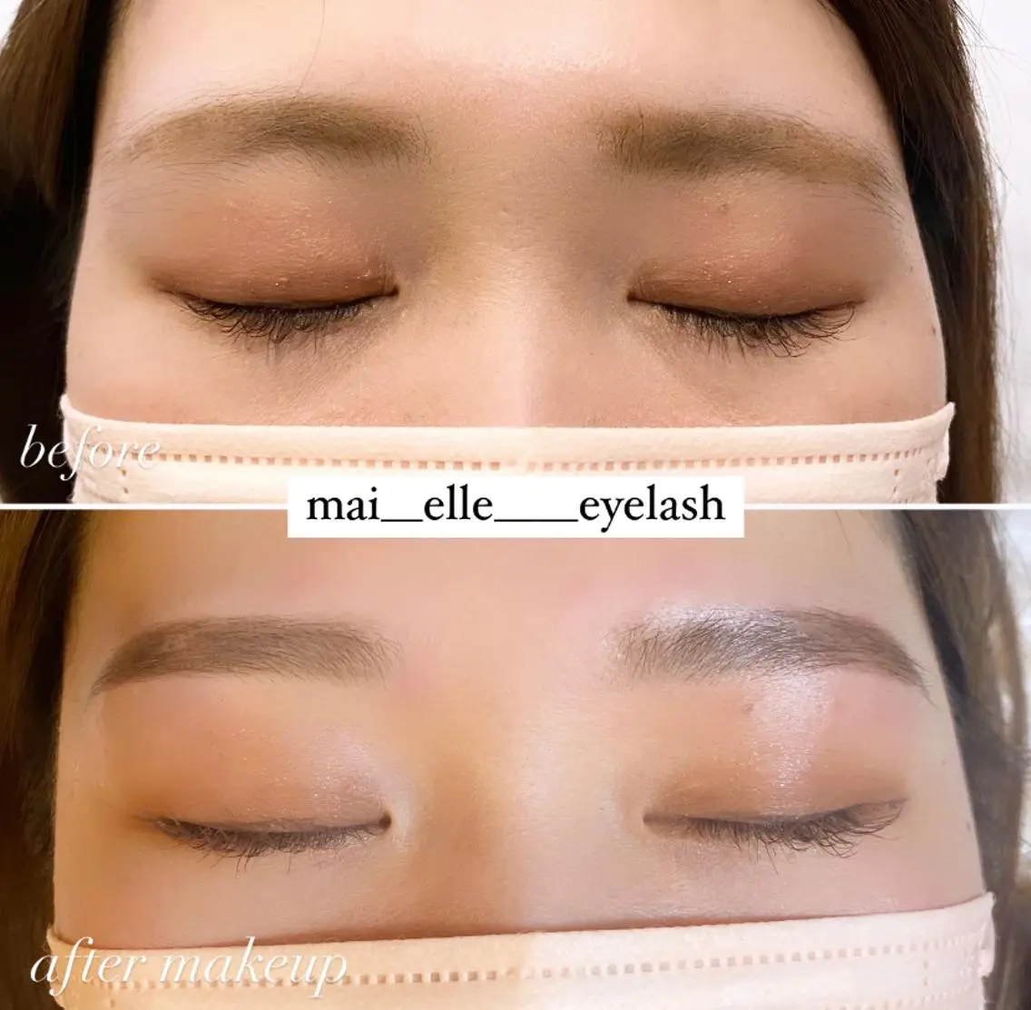 アイブロウ ふわ眉✴︎うぶ眉 🌸maiの眉毛・アイブロウイメージ