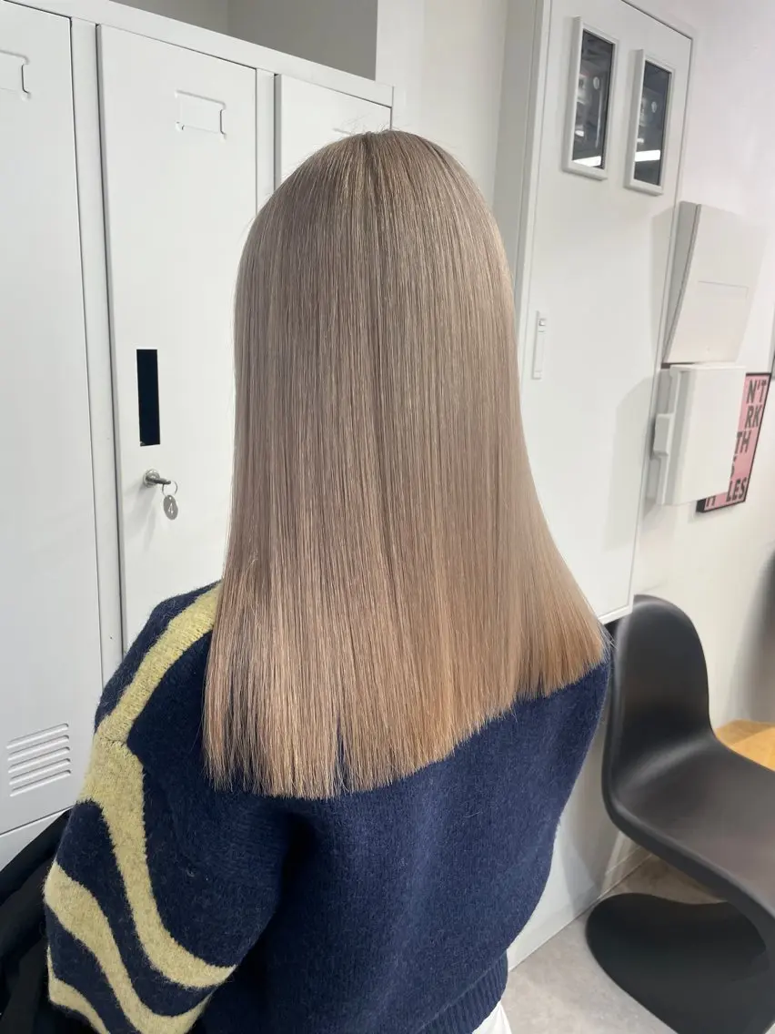 ブリーチ➕カラー➕トリートメント🎀の写真