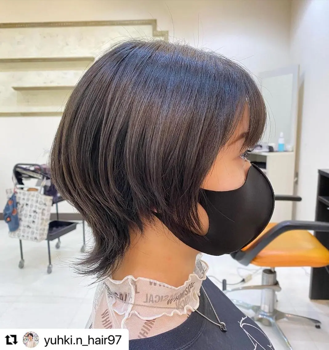 ミディアム カラー メンズ メンズウルフカット ウルフカット 🩷Eny terrace🩷のヘアスタイル