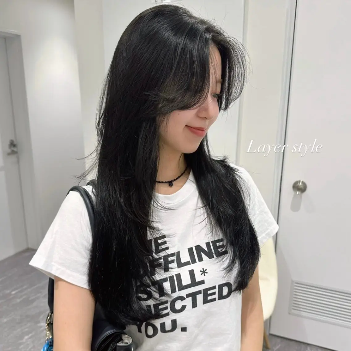 ロング 韓国𝐻𝑎𝑖𝑟 🇰🇷🖤ハラのヘアスタイル