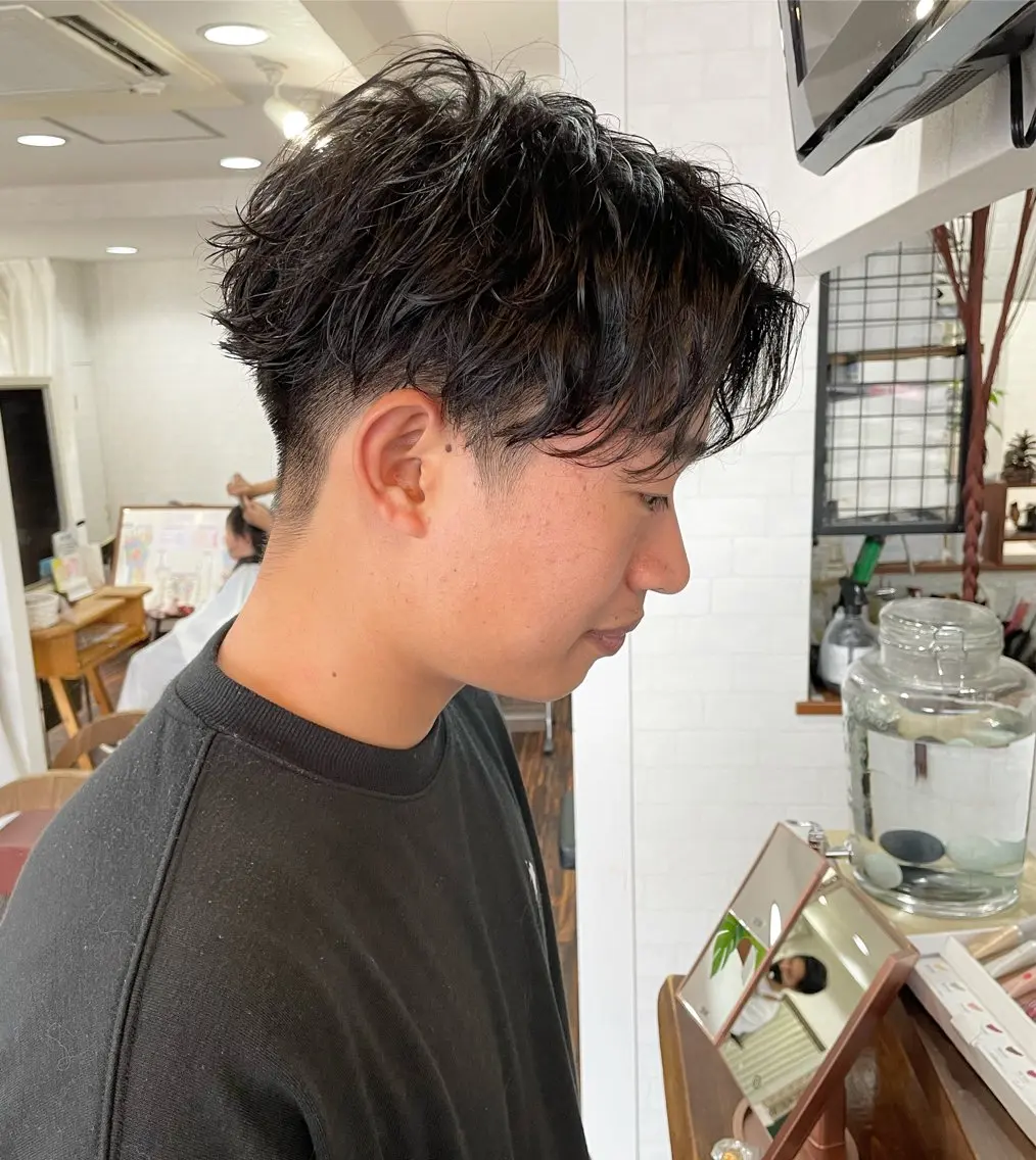 メンズカット+シンプルヘッドスパメニュー🫧の写真