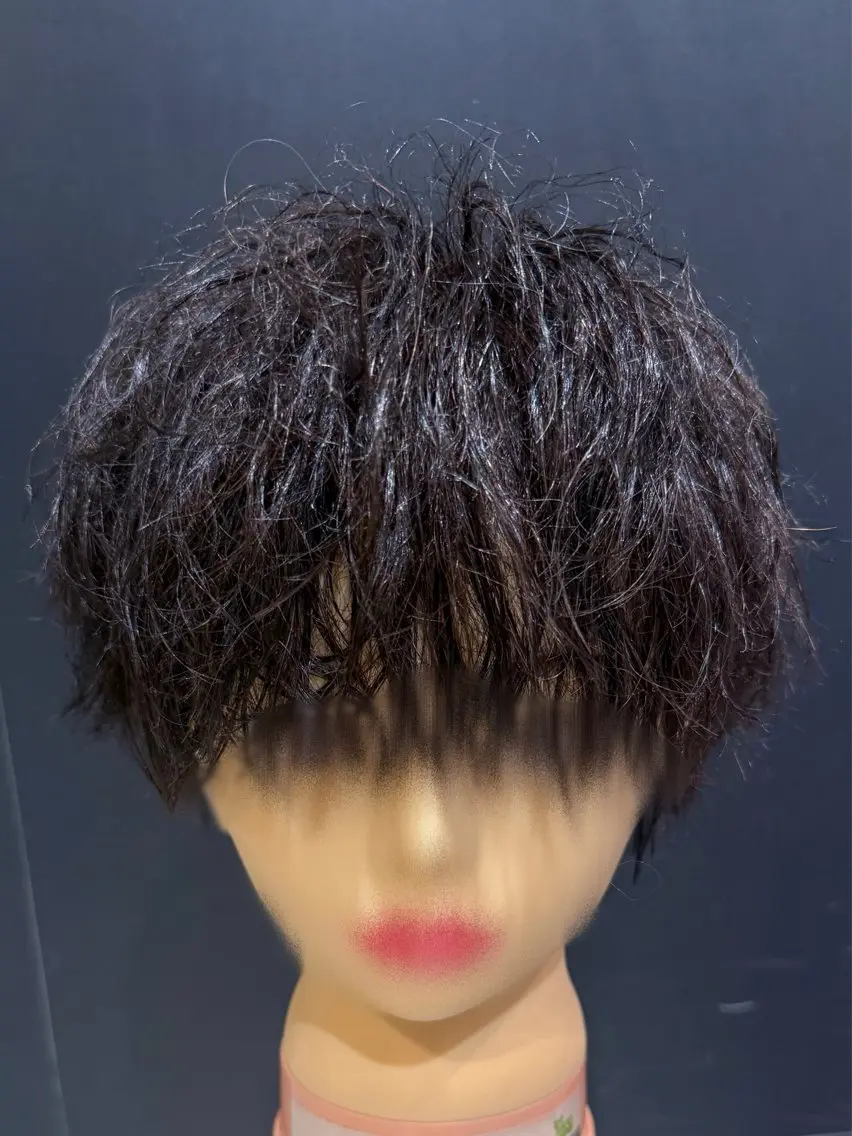 パーマ メンズ レディースモデル募集 無料/田中海斗のヘアスタイル