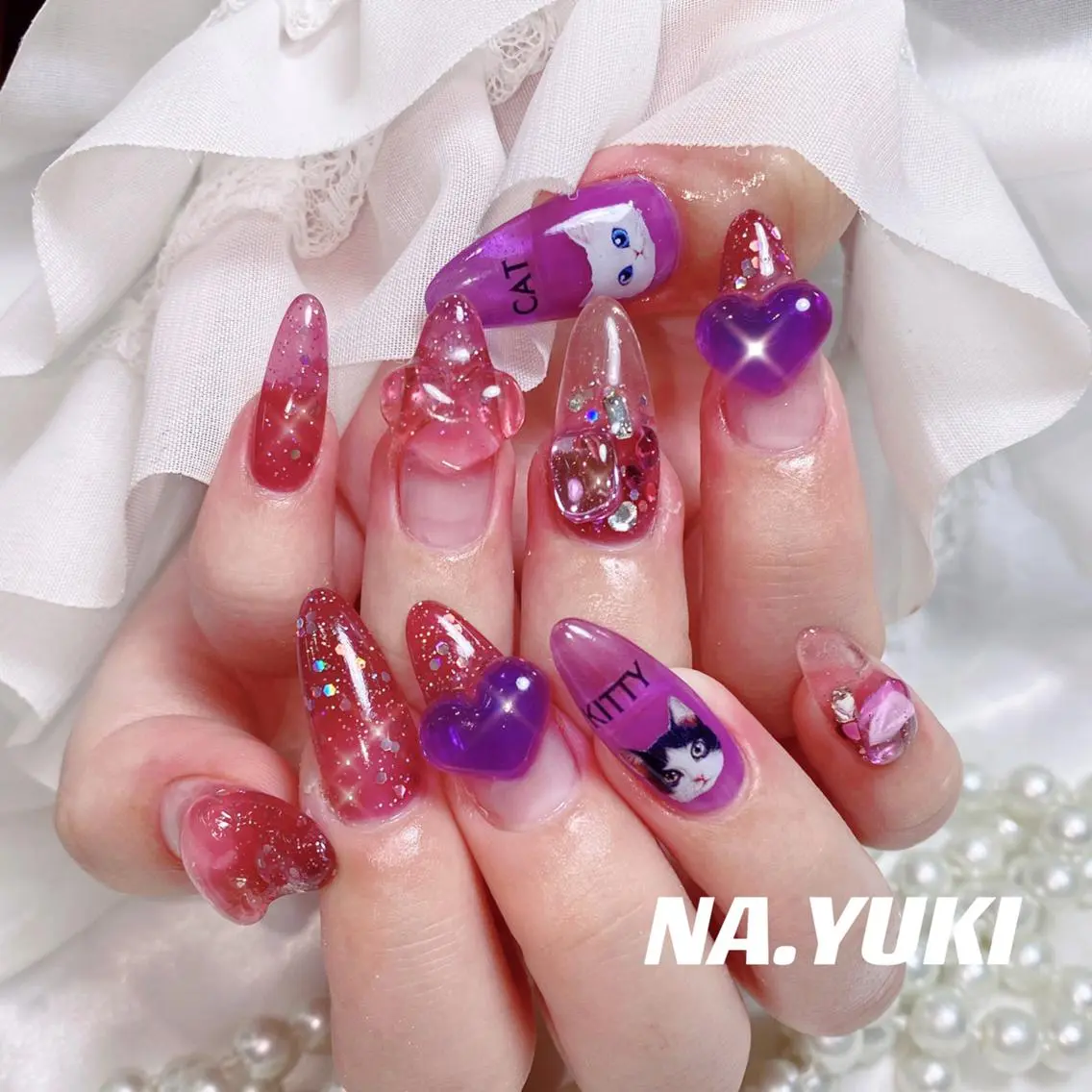 ネイル 🎀 moo～ 🎀のネイルデザイン