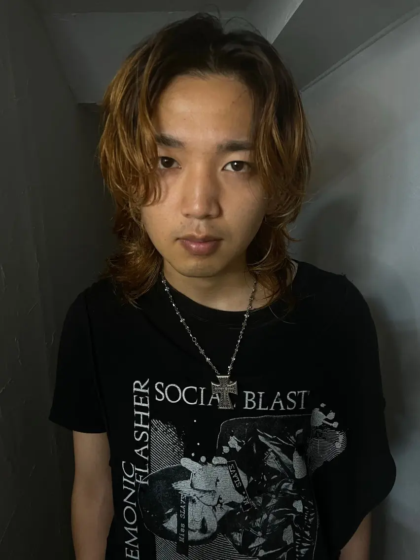 ショート カラー ケアパーマ/ケアブリ ーチdaisukeのヘアスタイル