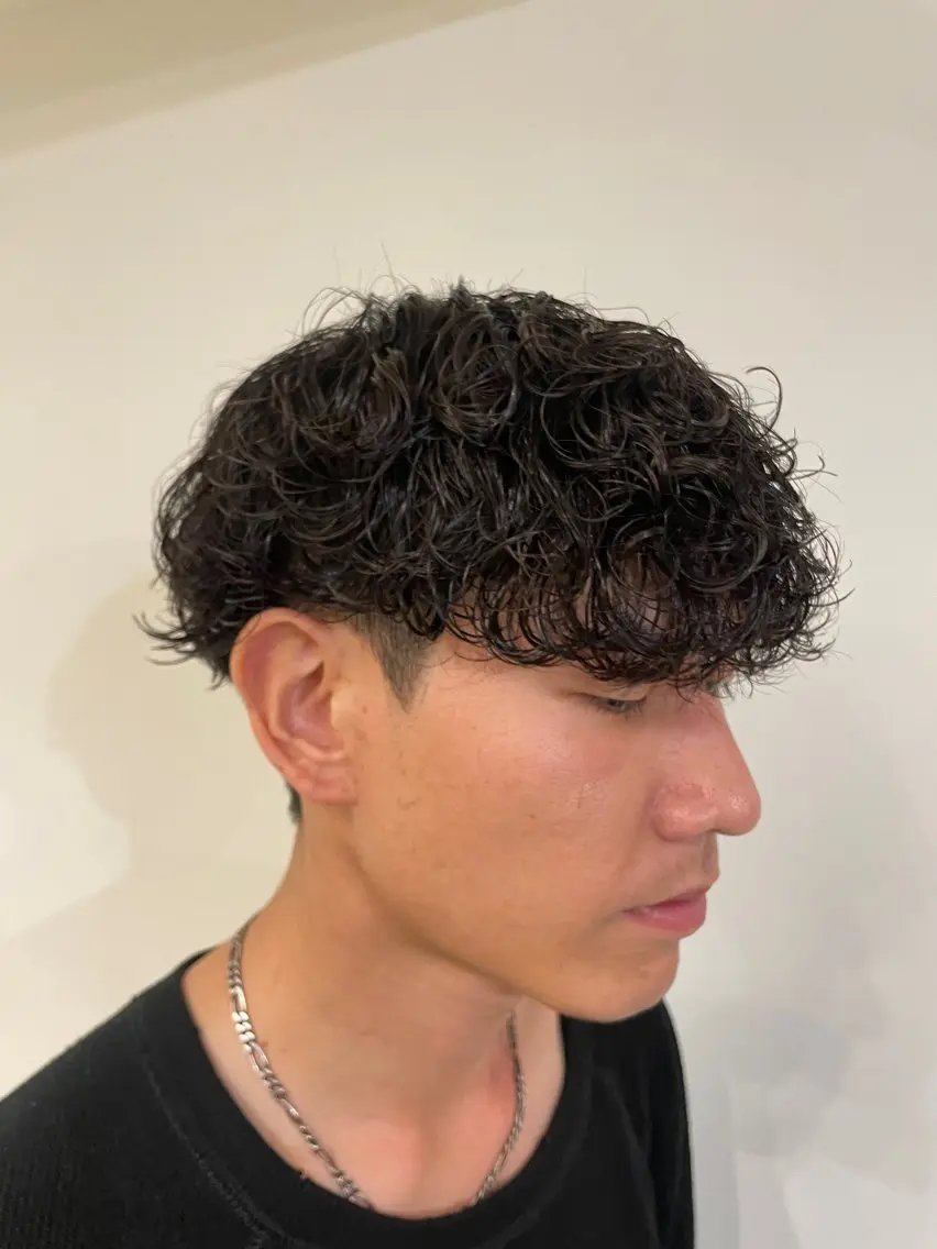 メンズ 三田 真穂のヘアスタイル