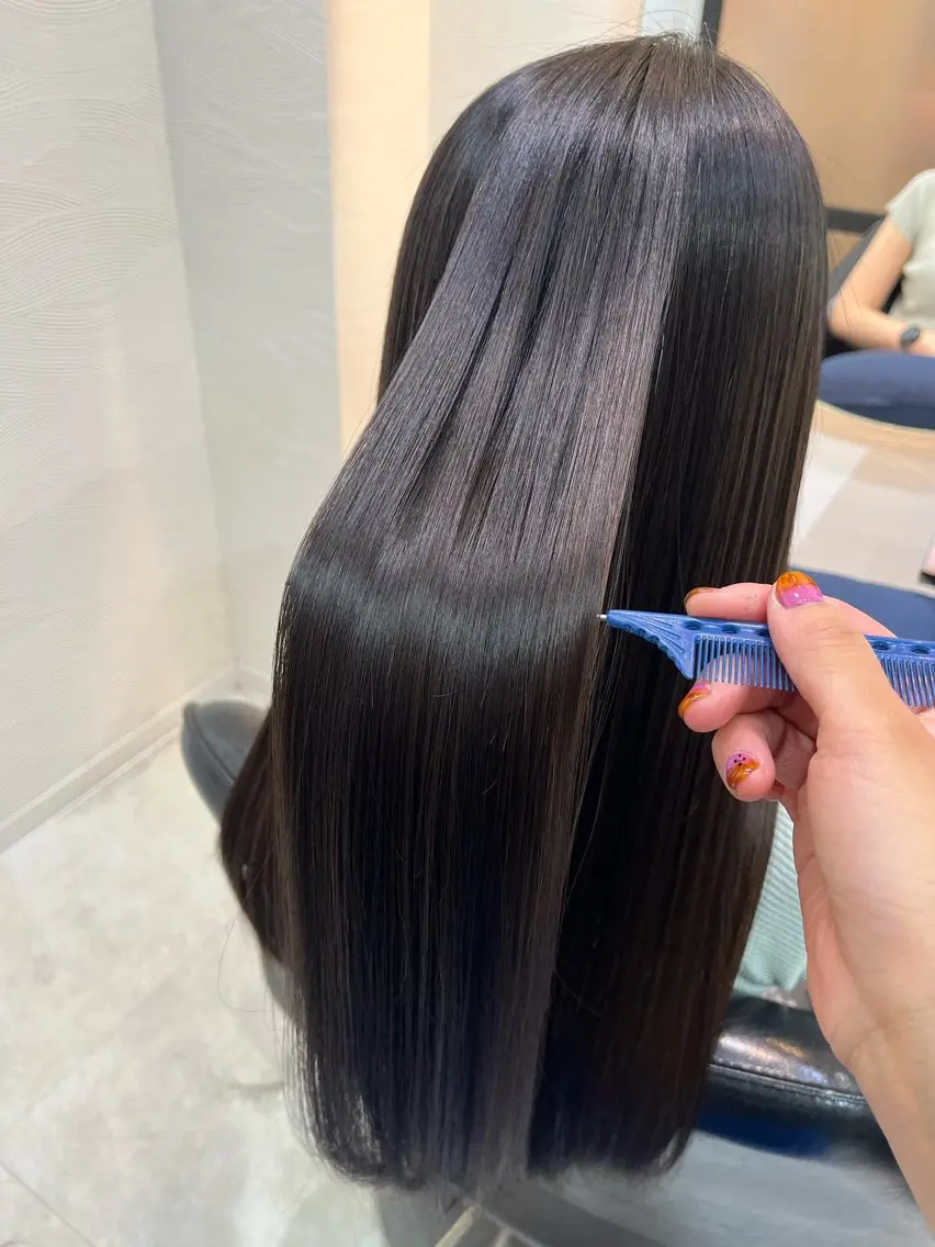 ロング カラー 【ニュアンスカラー・ 髪質改善】スズキカナのヘアスタイル