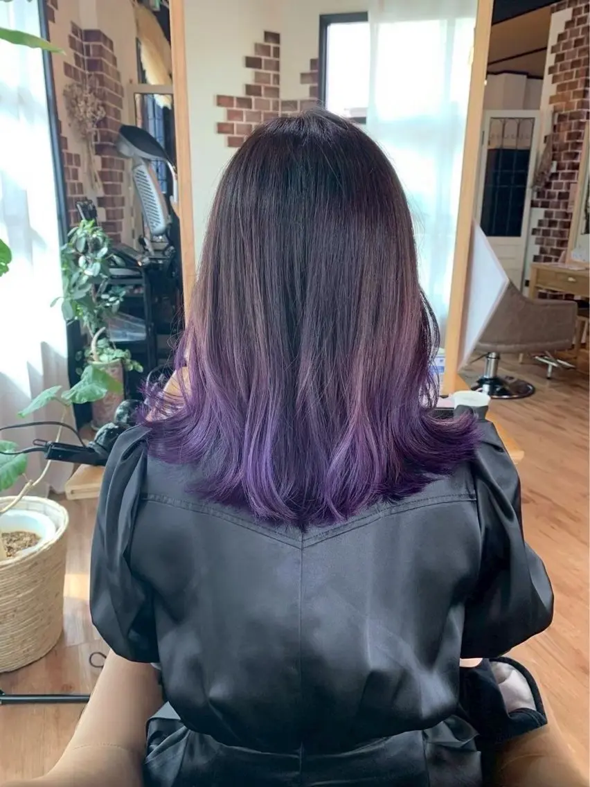 カラー 岡北 さくらのヘアスタイル