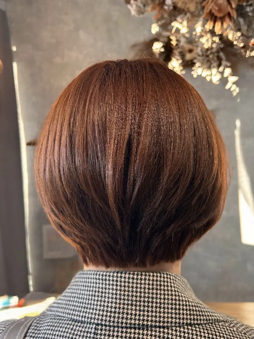 ショート カラー 亜美💎6月7月は お早めのご予約を✨のヘアスタイル