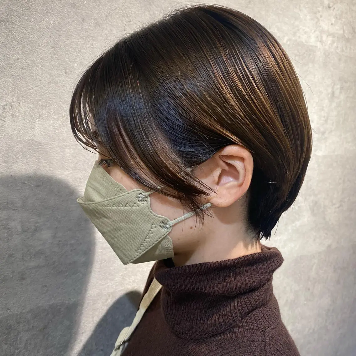 ショート ショートヘア 𝑺𝒂𝒌𝒊 🩶マンツーマン施術のヘアスタイル