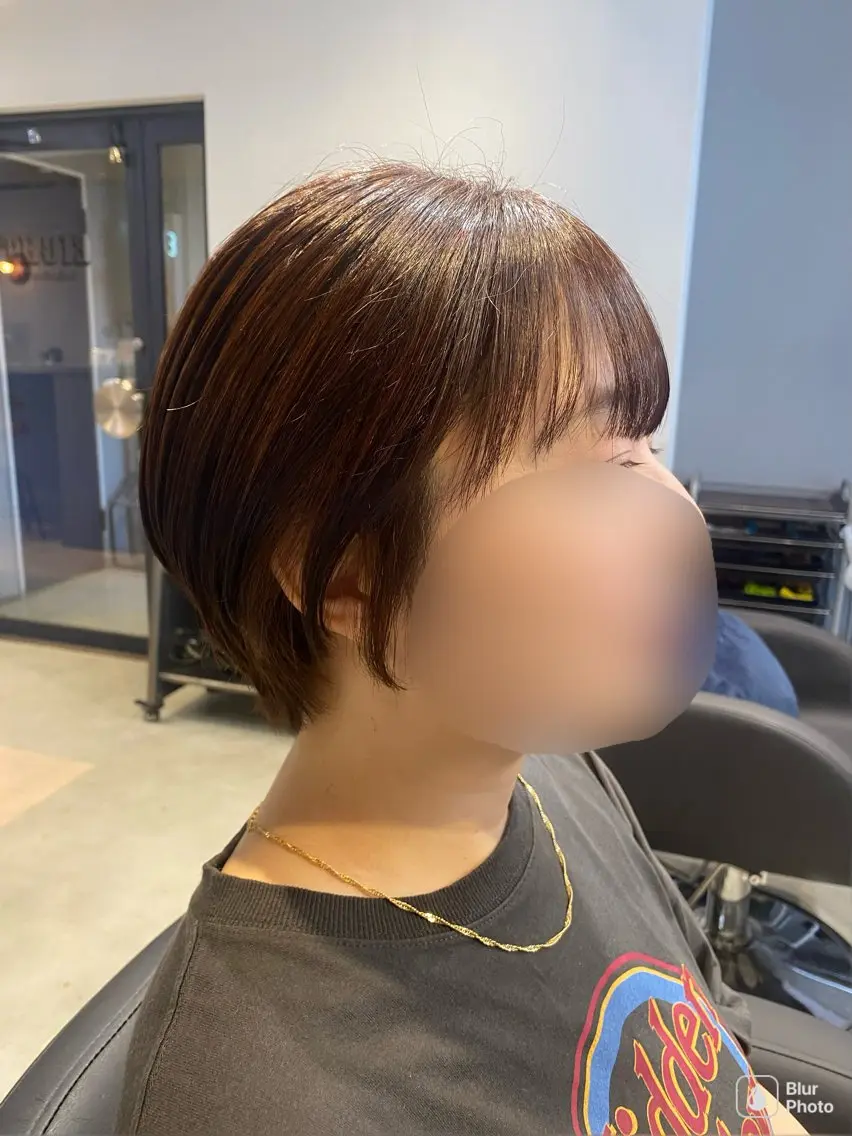 ショート ショートヘア カット 🍒ナチュラルカラー /ボブ🍒kaedeのヘアスタイル
