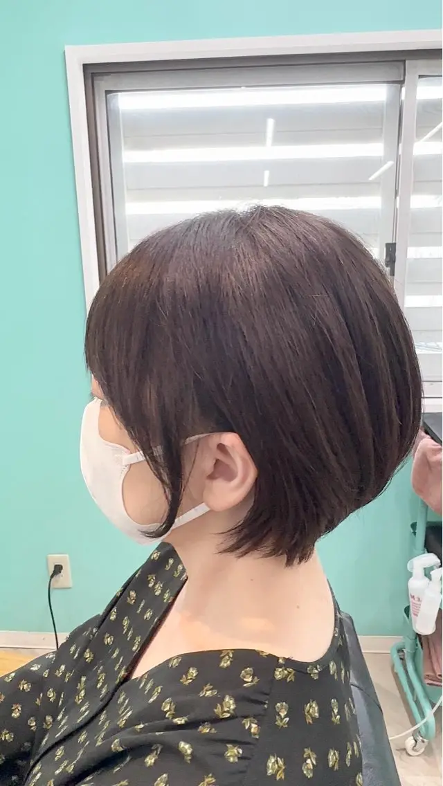 ショート カラー 柳井 健太のヘアスタイル