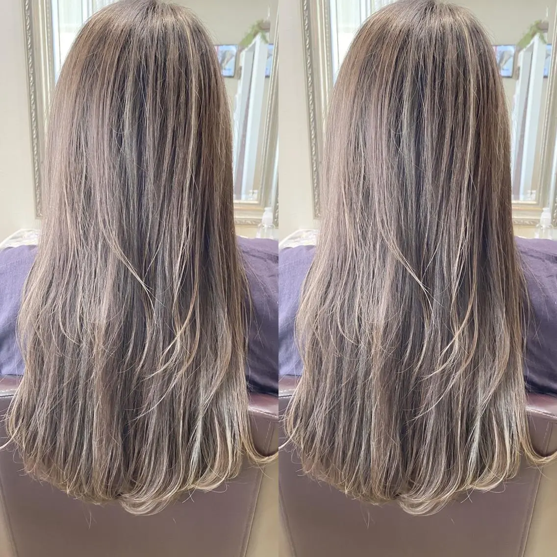 ミディアム カラー イルミナカラー カット ヘアカラー grand juteのヘアスタイル