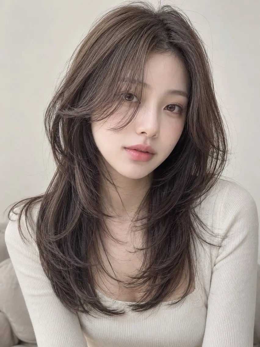 ロング カット ヘアカラー 縮毛矯正 トリートメント ✨毛髪診断で絶対綺麗 ✨美髪艶髪専門✨高浪のヘアスタイル